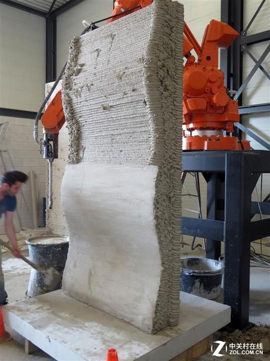 現場3D打印房屋_現代建筑欣賞_3D打印房屋房子以水泥為打印材料