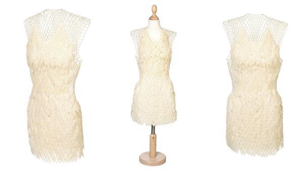 3D打印衣服越來越普遍 服裝設計專業學生3D打印裙子_e鍵3D打印服務 3D打印衣服越來越普遍 服裝設計專業學生3D打印裙子_e鍵3D打印服務